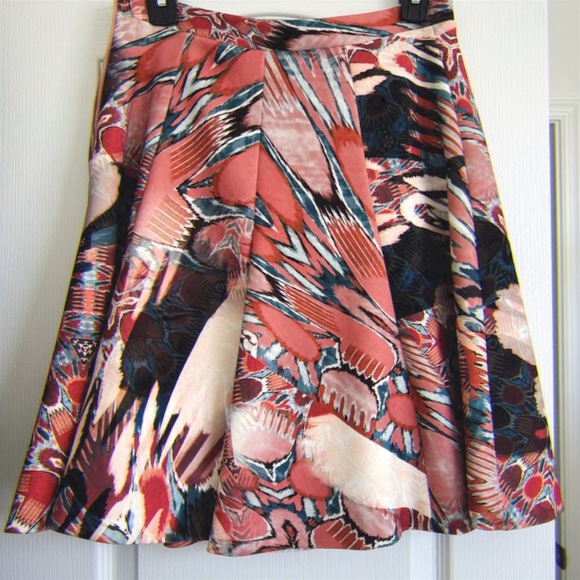 Philosophy abstract a-line skirt - Picture 3 of 5